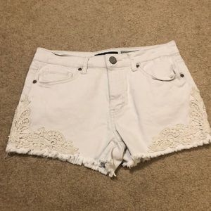 Aeropostale white shorts